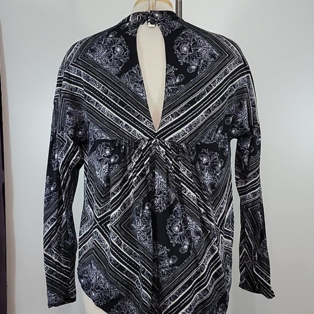FREE PEOPLE Walking On A Dream Printed Tunic size XS - Picture 5 of 9